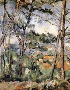 Paul Cezanne solitary river plain USA oil painting artist